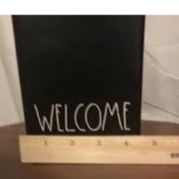 ✂️ Rae Dunn house shaped Welcome vase - Picture 2 of 5